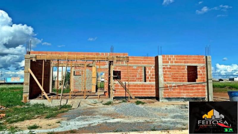 Casa em fase de obra, localizada no Bairro Cidade Nova. — foto 3